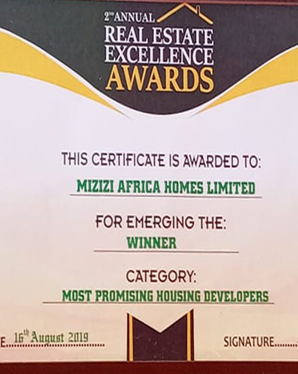 Most Promising Housing Developer of The Year